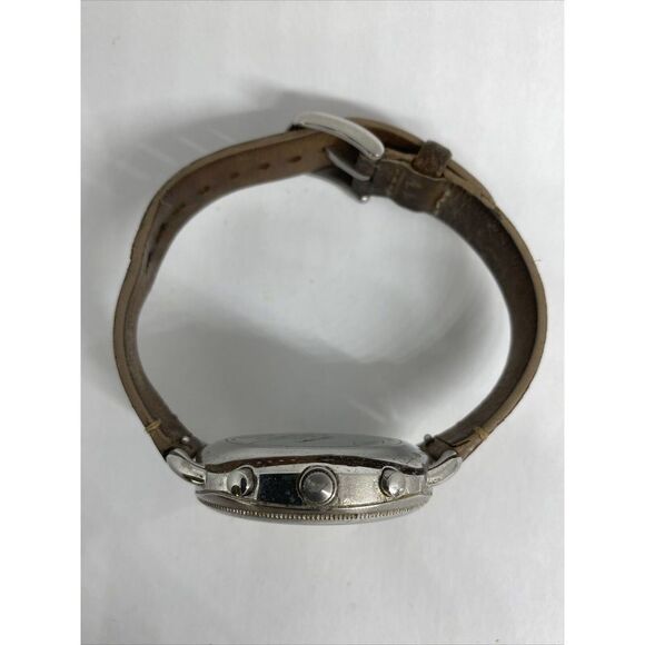 Fossil FTW1200 Women's Sand Leather Silver Analog Dial Hybrid Smartwatch XX707 - Picture 8 of 12